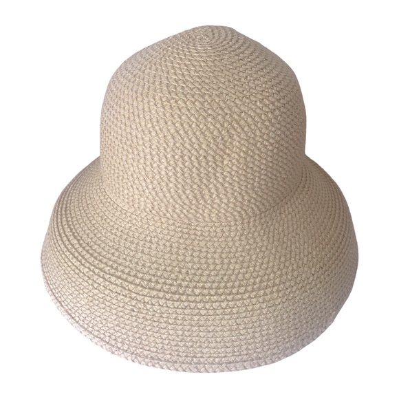 San Diego Lampshade Cream Sun Hat - Osfm Cream, Paper